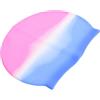 DEARMAMY Cuffia da Nuoto in Silicone per Chioma Lunghi, Unisex, Rosa | Protezione Chioma, Comoda e Riutilizzabile, Antiscivolo, per Piscina e Mare, Finitura Curata