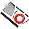 NIYANGLE Cintura Elastica da Nuoto per Allenamento, Resistenza in Piscina Rosso | Esercizio in Acqua, Costruzione Forza e Resistenza, Uso Stabile, Materiale Sbr, Colore Rosso