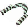 ZoraYorce Cuscino d'Aria Galleggiante a Strisce | Modello a strisce cuscino d'aria galleggiante, letto singolo galleggiante addensato, letto piscina, design amaca in rete,