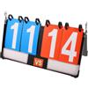 HONMEET Tabellone Segnapunti da Tavolo Portatile 4 Cifre in PVC per Biliardo Basket | Uso per Giochi Indoor e Intrattenimento Familiare, Visibilità Elevata, Funzionamento Semplice, Struttura Versatile