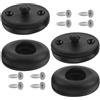 Levemolo 2 Set Chiusura per Muta da Sub Sgancio Rapido, Nero | Connessione Sicura per Mute Marine e Snorkeling, Plastica e Acciaio Inossidabile, per Attività Subacquee
