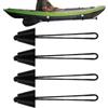 Generic Tappi Scupper per Kayak - 1,57 Pollici Universali con Cordino 4 Pezzi | Tappi per kayak per canoa, imbarcazioni d'assalto e attività acquatiche
