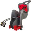 b bellelli Mr Fox - Seggiolino Bici Posteriore - Attacco B-Fix - Si Fissa al Telaio - dai 9 Mesi ai 8 Anni - Max 15 kg - Colore Dark Grey XL