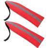 MAGICLULU 2 Pezzi Bandiera di Traino per Kayak e Rimorchio ad Alta Visibilità | Tessuto Oxford Nastro Riflettente e Fettuccia, Arancione, Portatile, per Viaggio e Traino