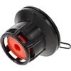 NUOBESTY Valvola Gommone Nera in Plastica, Adattatore Kayak Leggero Anti-perdita | Accessori per Valvole Aria, Adattatore Valvole per Barca Gonfiabile Mare e Rubber Boat, Struttura Salda