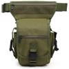 TAIZhiChen da Esterno Cintura Borsa Gamba Zaino Tattico Organizer Attrezzi con Fibbie a Sgancio Rapido E Fissaggio Stabile Adatto a Motociclismo Escursioni Pesca Campeggio, Verde Militare