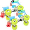 Sosoport Pattini a 4 Ruote Regolabili 18-23cm per Principianti | Uso Indoor e Outdoor, Scorrevoli e Facili da Controllare, Plastica e Acciaio Inossidabile, Colore Vario