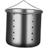 Mealoodiousmusea Esca da pesca in acciaio inox trappola gabbia Feeder Basket Holder Tackles XL