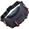 Abaodam Marsupio da Esterno, Tracolla Regolabile, Nylon Blu | Attività All'aperto e Camminata Col Cane, Vestibilità Confortevole, Stile Pratico, Uso Quotidiano