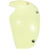 NUSITOU Visiera Magnetica per Casco Bici da Ciclismo, Gialla, Rimovibile | Bici e Casco da Ciclismo, Montaggio Rapido, Uso All'aperto, Plastica Leggera, Accessorio Singolo