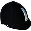 BESTOMZ Casco da Equitazione Donna Nero in Abs, Comodo e Traspirante | Racing e Outdoor Riding, Rivestimento in Velluto, Stile Elegante, Accessorio Sportivo per Donne
