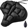 DAWAY F1 3D gonfiabile Air Bike Seat Cushion Cover - grande, ampia, ammortizzante e traspirante, regolabile, comfort pad per Peloton, interni, strada, montagna, bici all'aperto e pendolarismo