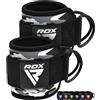 RDX Cinghie per Caviglia, Neoprene Cavigliere 30CM Imbottite Polsini per Trazioni Esercizi Delle Gambe Workout con Doppio D Anello Attaccamento Cavo, Palestra Fitness Regolabile Ankle Strap Uomo Donna