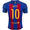 CBUJSS-Sports Maglia squadra di calcio, motivo: 10 Lionel Messi, in rosso per la nuova stagione 2016-2017