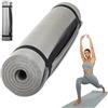 Generico Tappetino Fitness 180x60 Cm, Spessore 1 Cm, Esercizi Palestra Ginnastica Yoga Aerobica Stretching, Gomma e Plastica Dura, Portatile Cinghia Arrotolare Multicolore