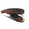 DELFIERO Cartuccera Delfiero Cordura e Cuoio Marrone 30 Celle