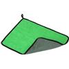 Generic Asciugamano per stecca da biliardo, 30 x 40 cm, panno per la pulizia della stecca da biliardo, in pile corallo, accessori per stecca da biliardo, verde grigio
