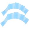 Akozon Manette da Nuoto Pinne Guanti Palmati con in Silicone per Adulti Bambini Design Idrodinamico Nuota più Velocemente Come un Paio Blu