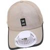 Limtula Cappello sicurezza solare multiuso con ventola, Beige | Costruzione a estesa e design ventilato per golf, pesca, escursionismo, sport all ' aperta con caldo
