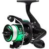 Generic Mulinello da pesca 5.2:1, rapporto di trasmissione dal design compatto, include lenza per pesca portatile, riva, barca, viaggio