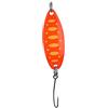 Generic Esche per trote, esche artificiali vivaci e realistiche con set di esche miste con paillettes da 3,5 g/3,4 cm, adatte per pesca d'acqua dolce e salata, arancione C