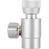 Wakects Adattatore Ricarica Bombola CO2 Valvola Regolabile in Metallo | Costruzione in Metallo, Ricarica Bombole , Perno Valvola Regolabile, Filettature TR21-4 e W21.8-14, Installazione Facile