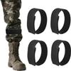YUEXNKO Cinghie Elastiche Antiscivolo,Fascette Elastiche per Stivali, Pantaloni per Gambe, Fascia per Pantaloni da Bicicletta,Cinghie per Canne da Pesca per Fitness,Escursionismo,Caccia, Ciclismo,Militari