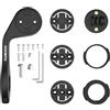 CooSpo Supporto per computer da bici, supporto a sgancio rapido per Garmin, Wahoo, Bryton, Ciclocomputer, compatibile con gopro, supporto esteso per computer da bici esterno