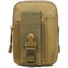 Generic Marsupio militare, multifunzionale in tessuto Oxford con scomparti multipli per sport all'aria aperta, pesca, borsa casual da lavoro, Verde militare, 3 x 2 x 0.5 inches