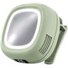 Generic Mini clip sul dispositivo silenzioso ricaricabile del display digitale del | Ventaglio portatile da viaggio per borse, cinture, auto, estate, viaggi, campeggio, attività all'aperto, spiaggia, sport