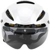 Zunate MIPS Casco da Ciclismo Stradale con LED e Batteria Ricaricabile | Circonferenza della testa regolabile 65 cm, luce multimodale, protezione antivento, batteria integrata, attrezzatura di