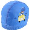 LIFKICH Cuffia da Nuoto per Copriorecchie, PVC Blu, Dinosauro | Spazio Extra per Orecchie, Resistenza Agli Strappi, Design Idrodinamico, per Ragazzi e Piccoli