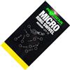 Korda Micro anello girevole medio, confezione da 10, componente versatile per pesca alla carpa, rivestimento antiriflesso in PTFE, perfetto per rig e attacchi per esche