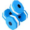MUXZSIZ Bilanciere da 2 pezzi per esercizi: brucia calorie e resta in | l'allenamento acquatico Essential EVA Water Aerobics Dumbbell