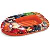 Mondo Toys - Marvel AVENGERS BIG BOAT - Canotto gonfiabile 112 cm con base soft - 16946