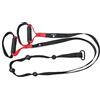 sveltus Cinghie di Sospensione Unisex Adulto, Nero/Rosso