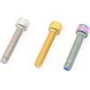 DEARMAMY 4 Pezzi Vite per Bicicletta in Acciaio Inossidabile M6x35 MM | Bici e Fixed Gear, Uso su Forcella Anteriore e Montaggio in Piedi, Leggera, Resistente