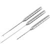 Generic Set di aghi da pesca in lega di alluminio, 3 in 1, kit di sartiame da pesca con amo ago per trapano Stringer, per pescatori che fanno rig