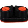 DEARMAMY Bloccacorda a Camma in Nylon Nero per Fune 3-12 MM | 2 File di Sfere, Ingresso Rapido e Rilascio Veloce, Carico Massimo 300kg per Linee e Corde