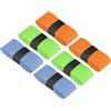 Generic Overgrip per racchetta da tennis, 110 cm, perforato, assorbente, antiscivolo, per canna da pesca da badminton, azzurro, arancione, giallo fluorescente