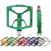 IMPALAPRO Pedali Bici Corsa in Alluminio Ultraleggeri 320 g - Pedali MTB Piattaforma Media 97×92 mm con 10 Pins Antiscivolo - Pedale MTB per Uso Urbano, Gravel, BMX ed E-Bike