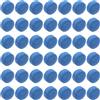 DEARMAMY 50 Pezzi Punta da Biliardo per Stecche, Cuoio Blu per Stecche | Stecche da Biliardo e Snooker, Facile da Installare, Aiuta a Controllare la Palla