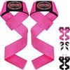 Farabi Sports Wrist Straps Weight Lifting Wrist Straps Gym Wrist Support Powerlifting Wrist Strap Wrist Wrap Lifting Wraps