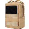 Generic Molle Pouches, Tactical Pouch Nylon EDC Pouch con MOLLE Compatibility, Militare Trasportare Accessori Cintura Appeso Marsupio