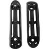 DEARMAMY Clip per Pagaia Kayak in Plastica, con Viti, Nero | Fissaggio Sicuro e Installazione Semplice, Uso Versatile per Kayak e Canoa, Accessorio Pratico Nero