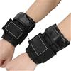 XUXHOU Manubri Polsi Regolabili 1-4kg per Allenamento, Design Sacca Vuota | Rivestimento in Similpelle, Tessuto Oxford Spesso, Cinghia Regolabile con