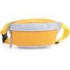 Generic Color-Block Borsa a tracolla per uomo e donna - Marsupio sportivo unisex, alla moda con design a contrasto audace, Giallo, Portafoglio