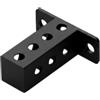 SheerFaring Barra Orizzontale per Rack con Viti | Struttura in Ferro Robusto, Finitura Nera Antiruggine, Attrezzatura, per Palestra in Casa
