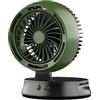 Generic ZHSHYS Ventilatore da Tavolo Solare da Campeggio con Lanterna dimmerabile Ventilatore da Tavolo a 4 velocità Ventilatore da Esterno Portatile Tenda Interruzioni di Corrente sul Posto di Lavoro(Verde
