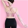 Generic Fascia di resistenza per yoga, 8 forme, per tonificare spalle, schiena e gambe, in PVC, adatta per fitness e yoga